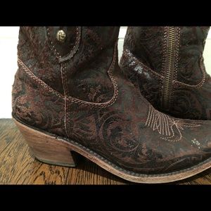 Shorty Brown Boot Handmade in Mexico